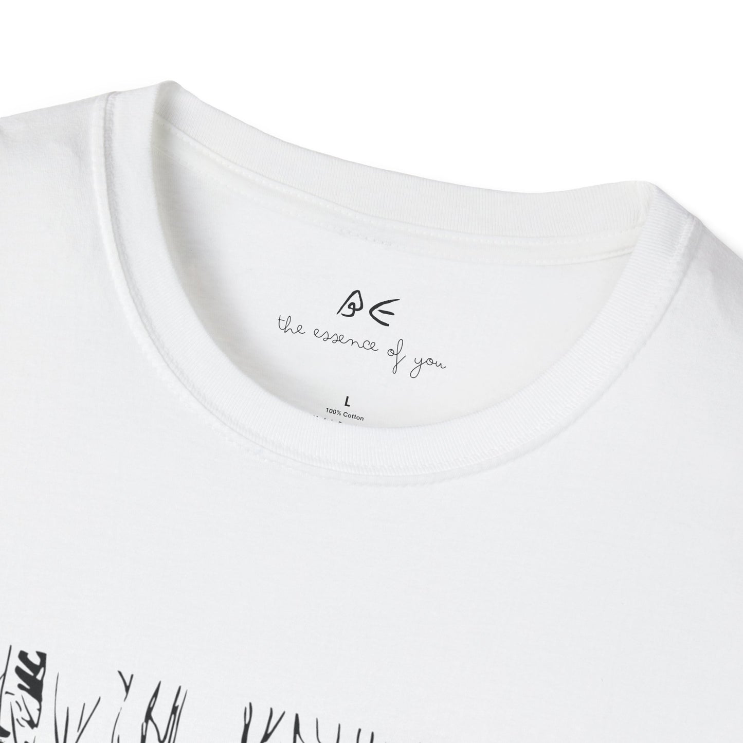 Unisex 'Trust The Process" T-Shirt w/ Black Letters