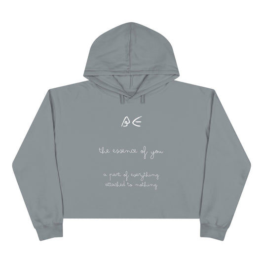 Breathe In Breathe Out Crop Hoodie - Unisex Stylish Sweatshirt