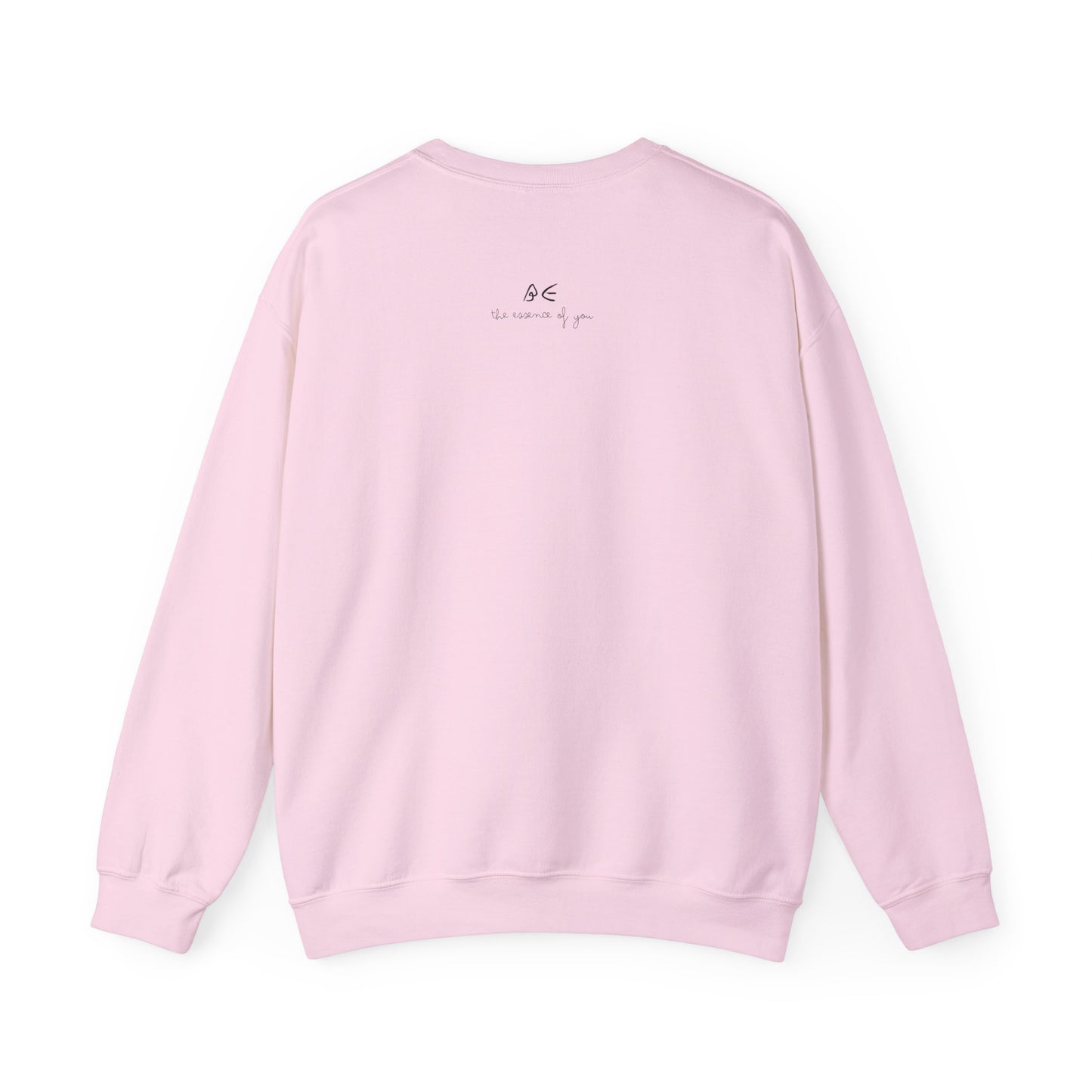 Full Quote Crewneck Sweatshirt w/ Black Letters