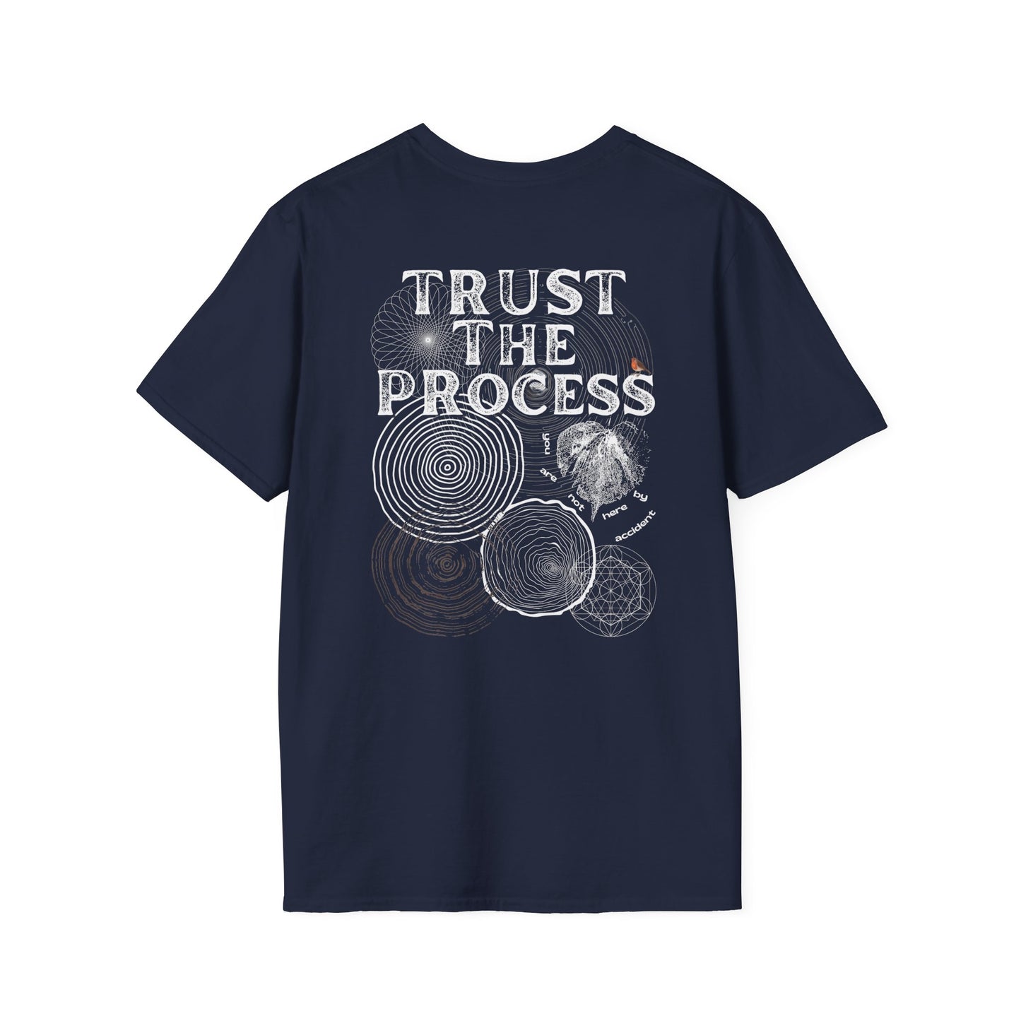 Unisex 'Trust The Process' T-Shirt w/ White Letters