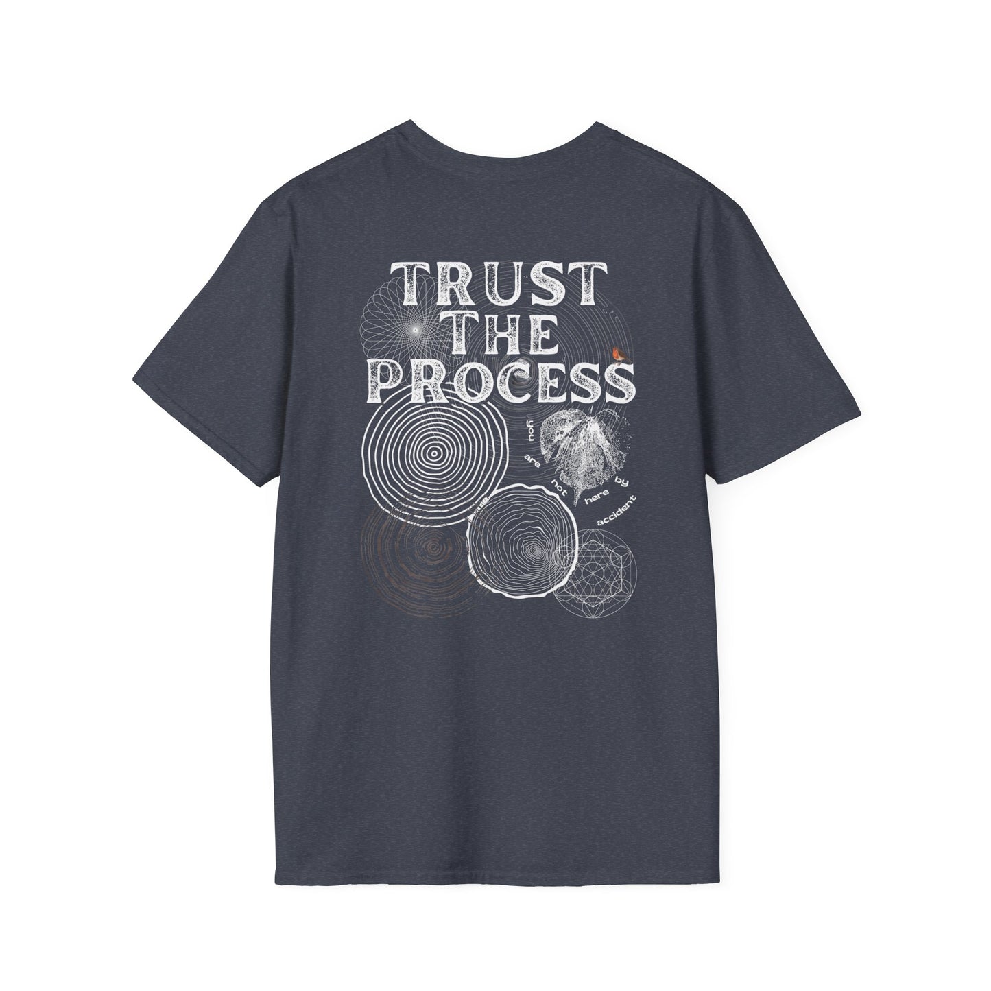 Unisex 'Trust The Process' T-Shirt w/ White Letters