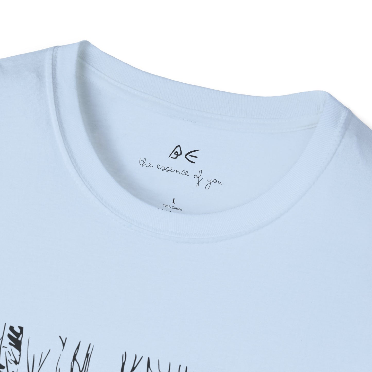 Unisex 'Trust The Process" T-Shirt w/ Black Letters