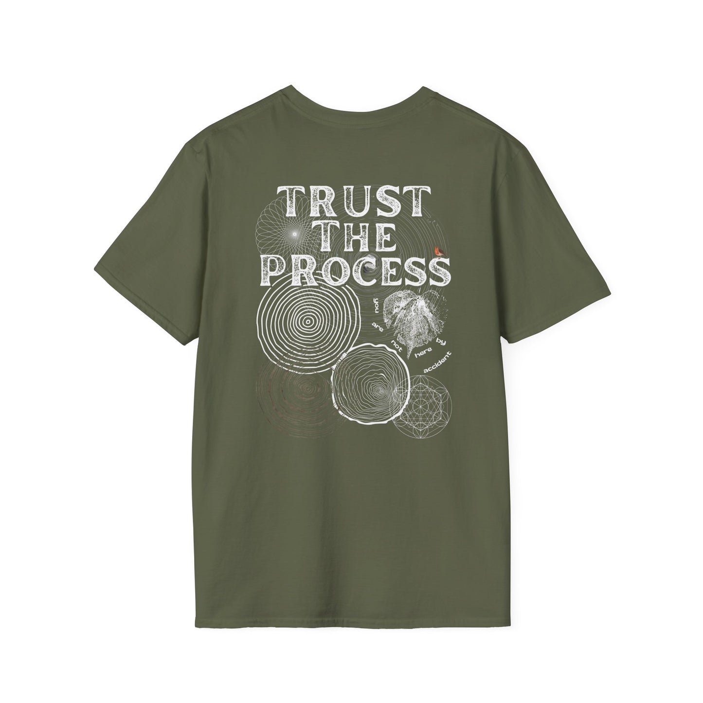Unisex 'Trust The Process' T-Shirt w/ White Letters